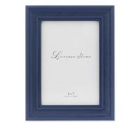 Lawrence Frames 746657 5x7 Durham Weathered Navy Blue Wood Picture Frame