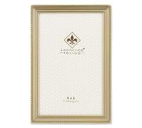 Lawrence Frames Bead Border Design, 4x6, Satin Gold, 1 Count (Pack of 1)