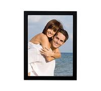 Lawrence Frames Black Wood Picture Frame, Gallery Collection, 8 by 10-Inch