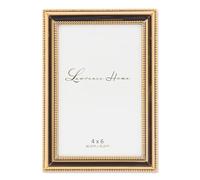 Lawrence Frames Classic Bead Frame, 4x6, Gold