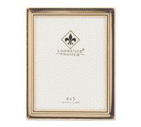 Lawrence Frames Classic Bead Picture Frame, 4x5, Gold