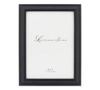Lawrence Frames Classic Bead Picture Frame, 5x7, Black