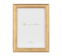 Lawrence Frames Classic Bead Picture Frame, 5x7, Gold