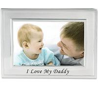 Lawrence Frames I Love My Daddy Silver Plated 6x4 Picture Frame