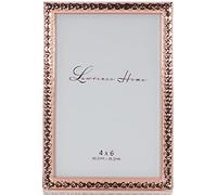 Lawrence Frames Metal Picture Frame with Hammer Effect, 4x6, Copper