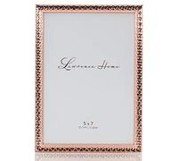 Lawrence Frames Metal Picture Frame with Hammer Effect, 5x7, Copper