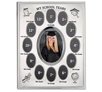 Lawrence Frames My School Years Silver Plated 8x10 Multi Picture Frame