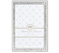 Lawrence Frames Picture Frame, Metal, Silver, 4x6