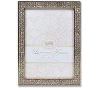 Lawrence Frames Royal Designs 5x7 Turner Gold and Glitter Metal Picture Frame