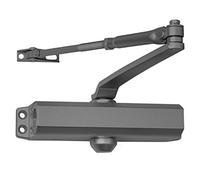Lawrence Medium Duty Commercial Automatic Door Closer - Surface-Mounted Auto Door Closer for Home, Garage & Light Commercial Door Use - Embassy Series LH534