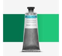 Lawrence : Original Linseed Oil Relief Ink : 75ml : Bright Green