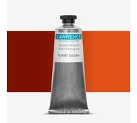 Lawrence : Original Linseed Oil Relief Ink : 75ml : Burnt Sienna