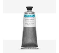 Lawrence : Original Linseed Oil Relief Ink : 75ml : Opaque White