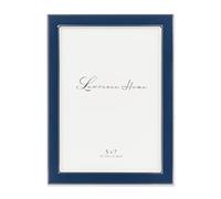 Lawrence Picture Frame, Metal, Blue, 5x7