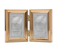 Lawrence Picture Frame, Metal, Gold, 2.5x3.5 Double