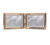 Lawrence Picture Frame, Metal, Gold, 6x4 Double