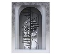 Lawrence Picture Frame, Polystyrene, Silver, 5x7
