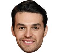 Lawrence Robb (Beard) Celebrity Mask, Flat Card Face, Fancy Dress Mask