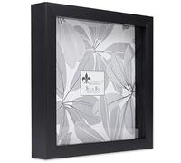 Lawrence Shadow Box Frame, Polystyrene, Black, 8x8