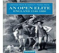 Lawrence Stone Open Elite: England 1540-1880 Paperback Book Lawrence Stone Multicolor