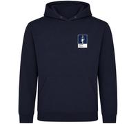 Lawrence Taylor Giants American Football Icon Frame Men's Hoodie - Navy / 4XL