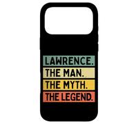 Lawrence The Man The Myth The Legend Funny Personalized Case for iPhone 17 Pro Max