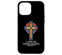 Laws On Their Hearts Hebrews 8:10 Cross Case for iPhone 12 Pro Max