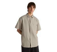 Lawson Stripe Woven Shirt in London Fog & Lemon Icing