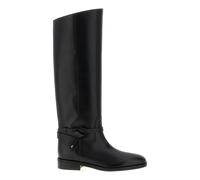Lawton Leather Boots - female - Jimmy Choo - High Boots - Black - 4 UK - Shoes 4 UK