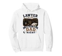 Lawyer by Day World’s Best Dad by Night Funny Dad Saying Pullover Hoodie