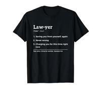 Lawyer Definition Funny T-Shirt, Men, Black, 6X-Large