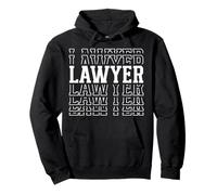 Lawyer Funny Layered Text Legal Men Women Pullover Hoodie