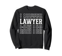 Lawyer Funny Layered Text Legal Men Women Sweatshirt