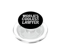 Lawyer Funny World's Coolest Lawyer PopSockets PopGrip for MagSafe