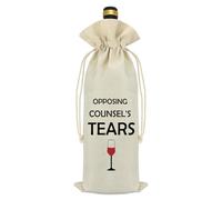 Lawyer Gifts Future Lawyer Gifts for Women Men Law Office Decor Wine Bag Funny Lawyer Gift for Coworker Friends Law School Graduation Gifts Christmas Birthday Gifts for Lawyer Attorney Wine Bottle Bag