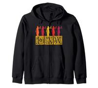 Lawyer Judge Retro Vintage Lady Justice Justitia Zip Hoodie