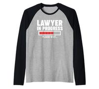 Lawyer Loading Please Wait Raglan Baseball Tee