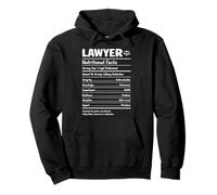 Lawyer Nutritional Facts Legal Professional Knowledge law Pullover Hoodie