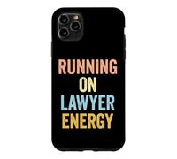 Lawyer Running On Lawyer Energy Courtroom Litigation Case for iPhone 11 Pro Max