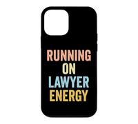 Lawyer Running On Lawyer Energy Courtroom Litigation Case for iPhone 12 mini