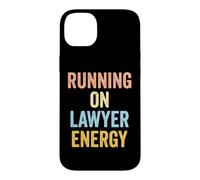 Lawyer Running On Lawyer Energy Courtroom Litigation Case for iPhone 14 Plus