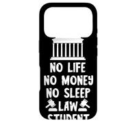 Lawyer Student Lawyer No Life No Sleep Justice Hall Law Case for iPhone 17 Pro