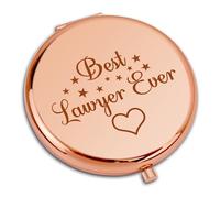 Lawyers Appreciation Gift for Women Travel Compact Pocket Makeup Mirror for Law Student Law School Graduation Gifts Attorney Counsel Paralegal Folding Makeup Mirror for Lawyer Colleague Boss Gifts