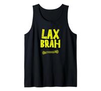 Lax Brah Funny Lacrosse Bro Style Player Shirt Tank Top