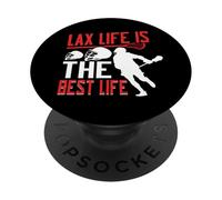 Lax Life is the best Life Lacrosse PopSockets Adhesive PopGrip