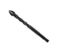 LAXALO 10pcs Professional Multifunction Carbide Drills Set, Cross Hex Drill Bits Kit Tools for Tile Glass Metal(6mm)