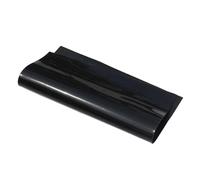 LAXALO 1pc 500 * 500mm Red Thin Silicone Rubber Board, Black Transparent Rubber Sheet 1mm 1.5mm 2mm 4mm(Black,500x500x1.5mm)