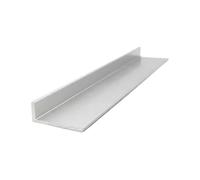 LAXALO 1pc 5mm x 10mm Aluminum Angle for Ceiling, 1mm Thick Aluminum Alloy L-shaped Edging Triangle Profile(500mm)
