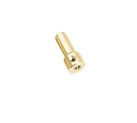 LAXALO 1pc Motor Shaft Adapter Drill Chuck Connecting Rod Sleeve, Copper Steel Shaft Coupling JTO Model 4mm 5mm 6mm(2.3mm)