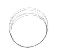 LAXALO 1pc Silver Cutting Wire Saw, Diamond Saw Wire Reliable Diameter 0.1mm-0.25mm for Professional Hand Tools(0.25mm)